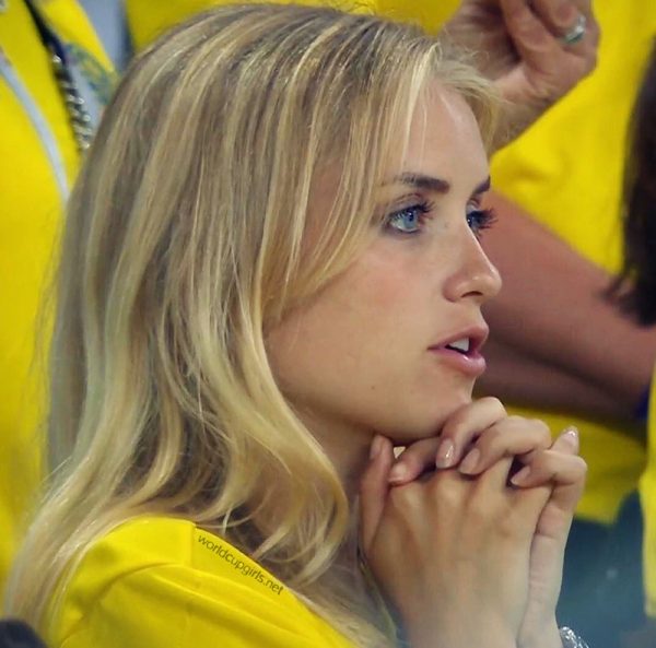 Hot Swedish fans in worldcup